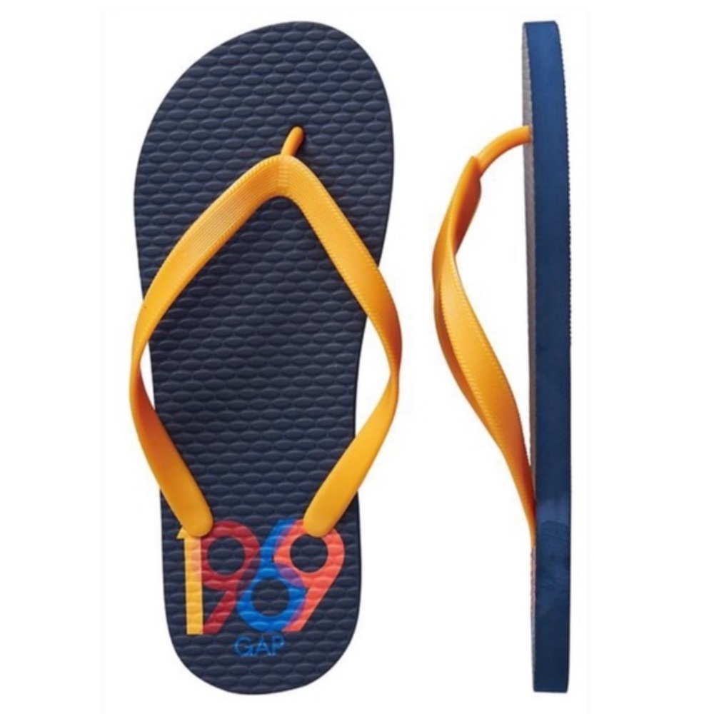 GAP Factory 1969 Graphic Flip Flops